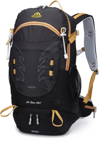 Картинка рюкзак туристический Ai One 1869B Midnight black - 3
