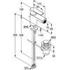Kludi Zenta SL 485303965 Смеситель для биде, цвет: чёрный