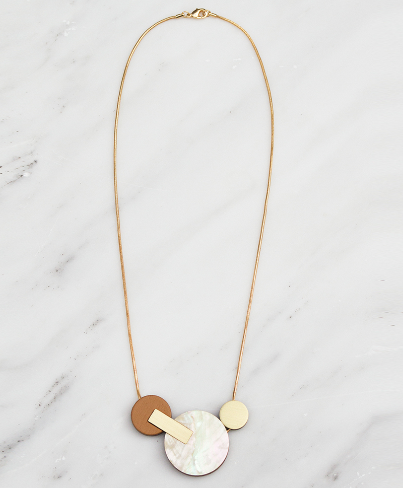 Подвеска Celeste II Necklace Mother of Pearl