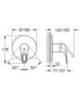 GROHE Eurostyle 24048LS3 Смеситель для душа встраиваемый