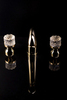Boheme Crystal 296-CRST Смеситель для биде, цвет: золото