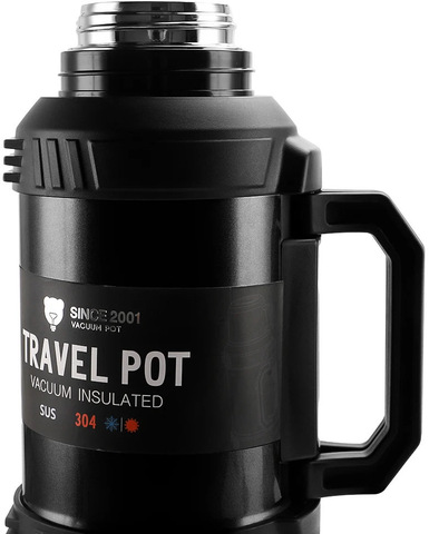 Картинка термос Dkadi KD9001-3.6 Black - 12