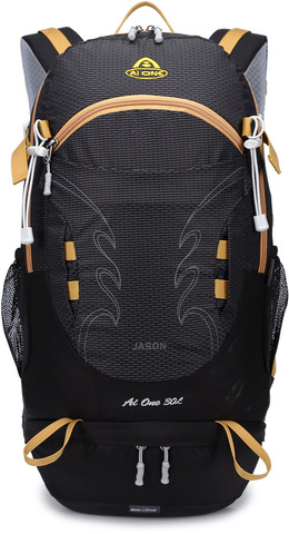 Картинка рюкзак туристический Ai One 1869B Midnight black - 6