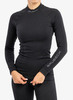 Женское теплое термобелье лонгслив Brubeck Extreme Thermo black - 2