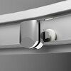 Am.Pm W90UG-403-090MT Душевая кабина Gem Square Slide 90x90 стекло прозрачное. профиль матовый хром. без п