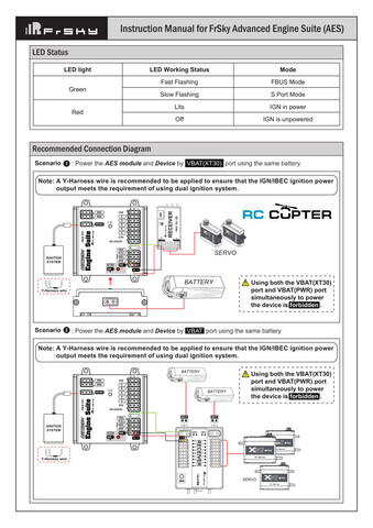 Модуль FrSky Advanced Engine Suite (AES) для системы зажигания