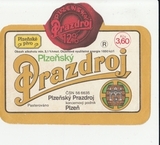 K15311 ЧССР Чехословакия Пивная этикетка PLZENSKY PRAZDROJ K15311 ЧССР Чехословакия Пивная этикетка PLZENSKY PRAZDROJ