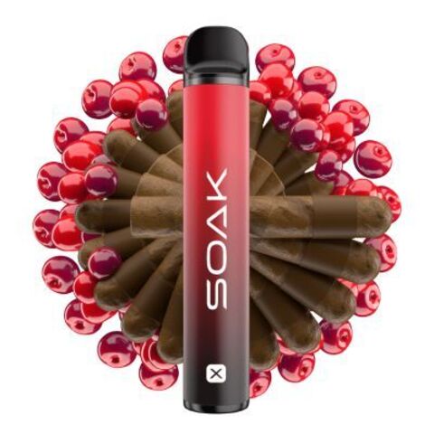 SOAK X Вишневая сигара 1500 затяжек