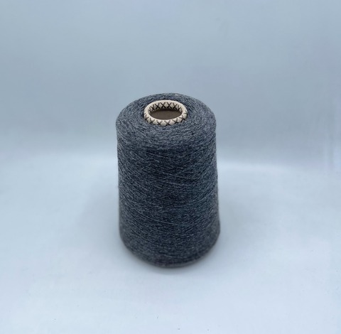 Бобинная пряжа (пр.Италия), art-Cashmere 2/27 1350м/100гр. 100% Кашемир, цвет-Графит,меланж арт.30234