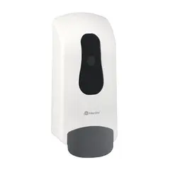 Merida DEB002 Дозатор для жидкого мыла ONE СЛИМ пластиковый, механический, наливной, белый, 1 л фото