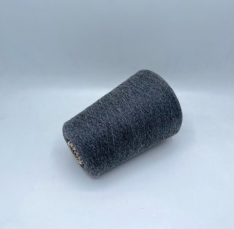 Бобинная пряжа (пр.Италия), art-Cashmere 2/27 1350м/100гр. 100% Кашемир, цвет-Графит,меланж арт.30234