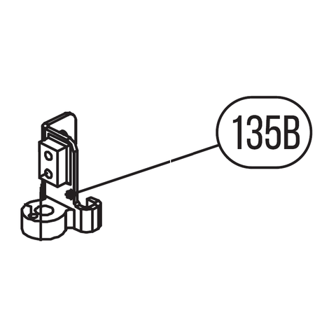 Цена на Запчасть №135B для HGSR. Направляющая предохранительного кронштейна