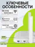 Wi-Fi роутер маршрутизатор Keenetic Giga KN-1012 / Гигабитный интернет-центр с двухдиапазонным Mesh Wi-Fi 6 AX3000, усилителем сигнала и анализатором спектра, портами SFP, USB 3.0 и 2.0