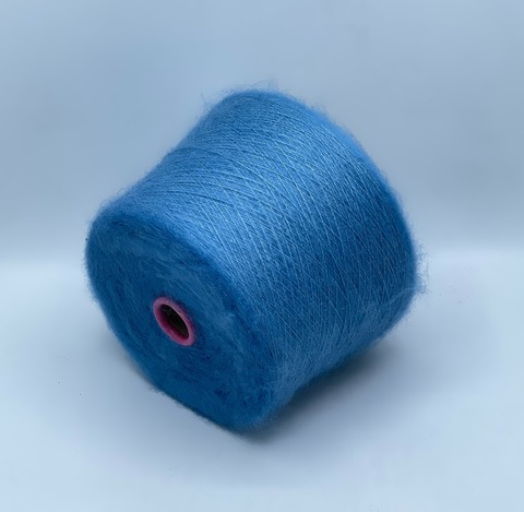 Filati Venezia, Kid Silk, 950м, 70% Супер кид мохер, 30% Шелк,Синий бриллиант,42372