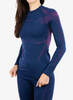 Женский комплект термобелья Brubeck Dry denim-violet - 6