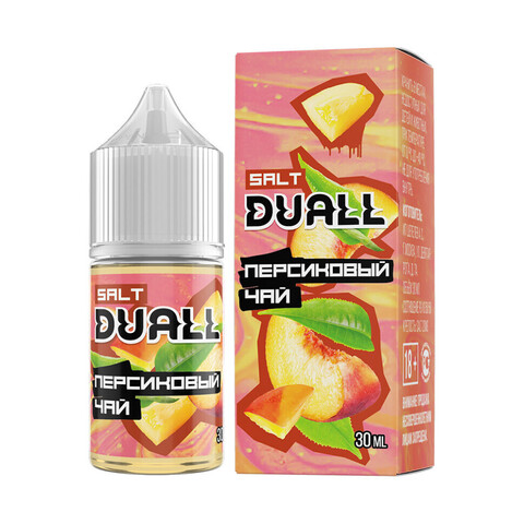 Жидкость DUALL Salt 2% HARD 30 ml - Персиковый чай