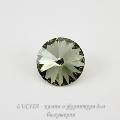 1122 Rivoli Ювелирные стразы Сваровски Black Diamond (12 мм) ()