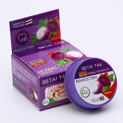 Зубная паста МАНГОСТИН Tai Yan, 30 г