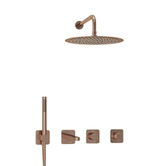 WasserKRAFT A8851.310.311.338.330.290.292.291 Комплект душевой системы внутреннего монтажа, цвет: розовое золото фото