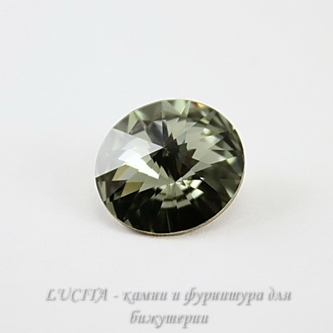1122 Rivoli Ювелирные стразы Сваровски Black Diamond (12 мм) ()