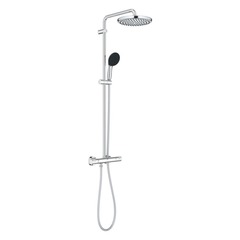Душевая система с термостатом GROHE Vitalio Start 250, 8.5 л/мин, хром (26677001)