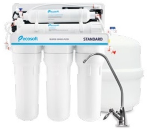 Система обратного осмоса Ecosoft Standart с насосом (MO550PECOSTD)
