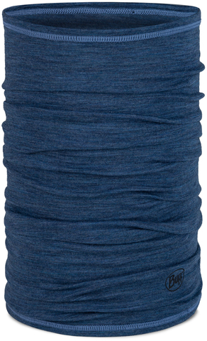 Шерстяной шарф-труба Buff Merino Lightweight Multistripes Tempest фото 1