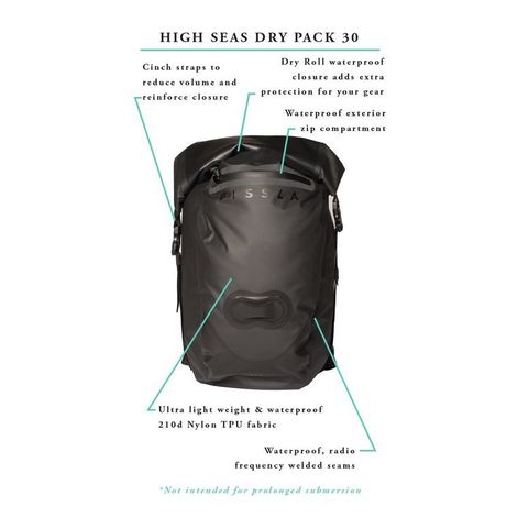 VISSLA High Seas Drypack 30L