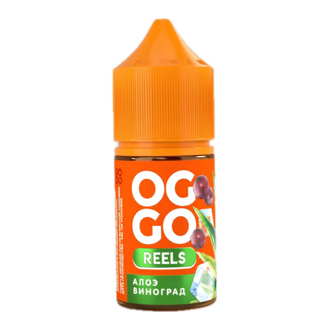 Жидкость OGGO REELS Salt 2% 30 ml - Алоэ Виноград
