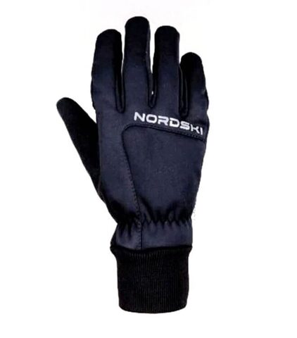 перчатки NORDSKI Arctic Black NSU354100, р-р  8-S, утепл., черн.