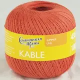 Пряжа Семеновская Kable (Кабле) 37324 шиповник