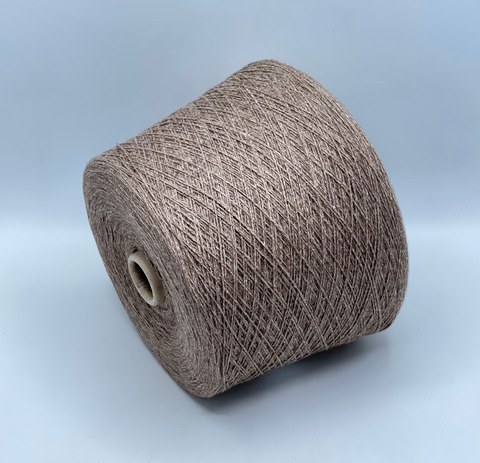 Filcom, Freschello, 2/15 750м. 30% Лен, 30% Як, 10%Шелк, 30% Кашемир, Светлый,бежево-коричневый, меланж(395), арт.39889