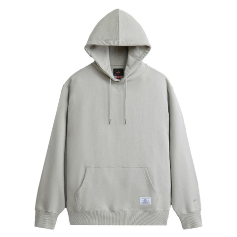 Толстовка Alpha Industries Essential French Terry Hoodie Gen II Light Grey (Серый)