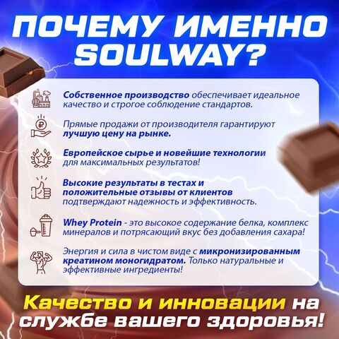 Комбо набор Протеин сывороточный шоколадный 900 гр 30 порций + Креатин моногидрат без вкуса 300 гр 60 порций + Витамин С 60 капсул