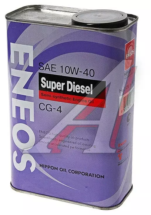 Масло моторное ENEOS CG-4 10W-40 полусинтетическое 0,94 л