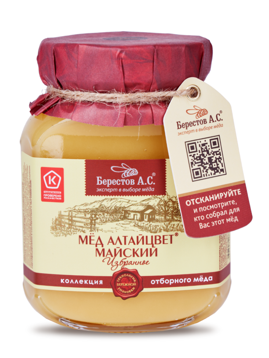 Мед Избранное Майский/ стекло 500 г Мёд 