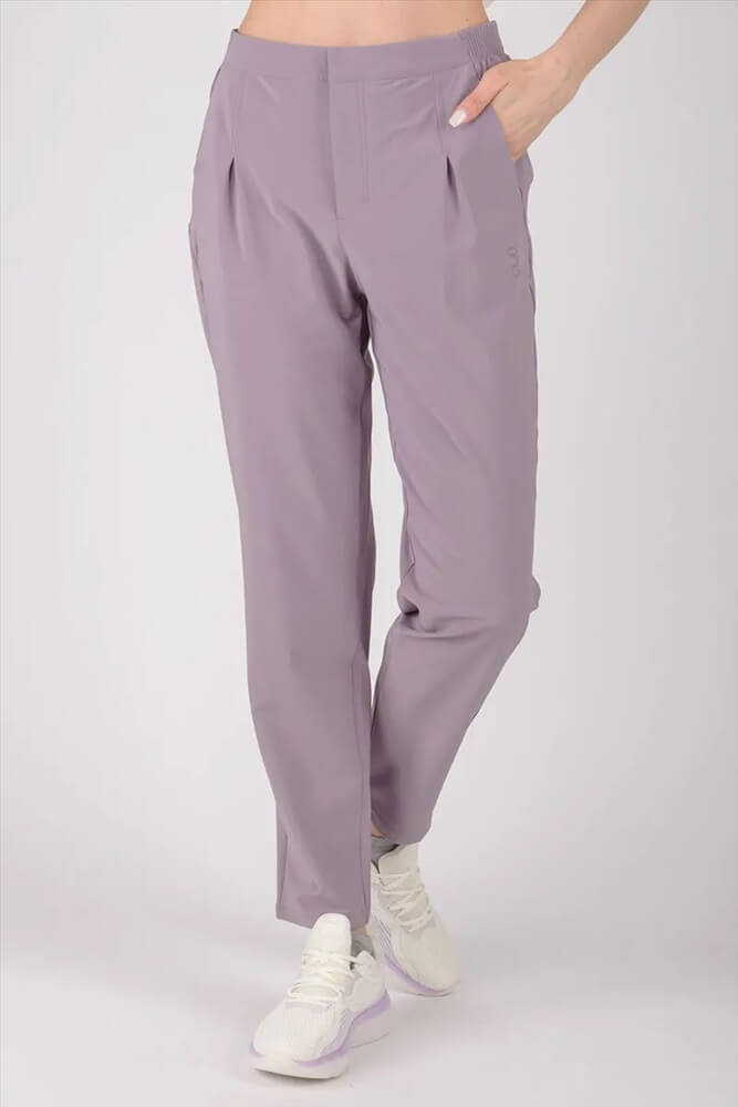 Женские брюки Anta Woven Track Pants светло-фиолетовые - 3