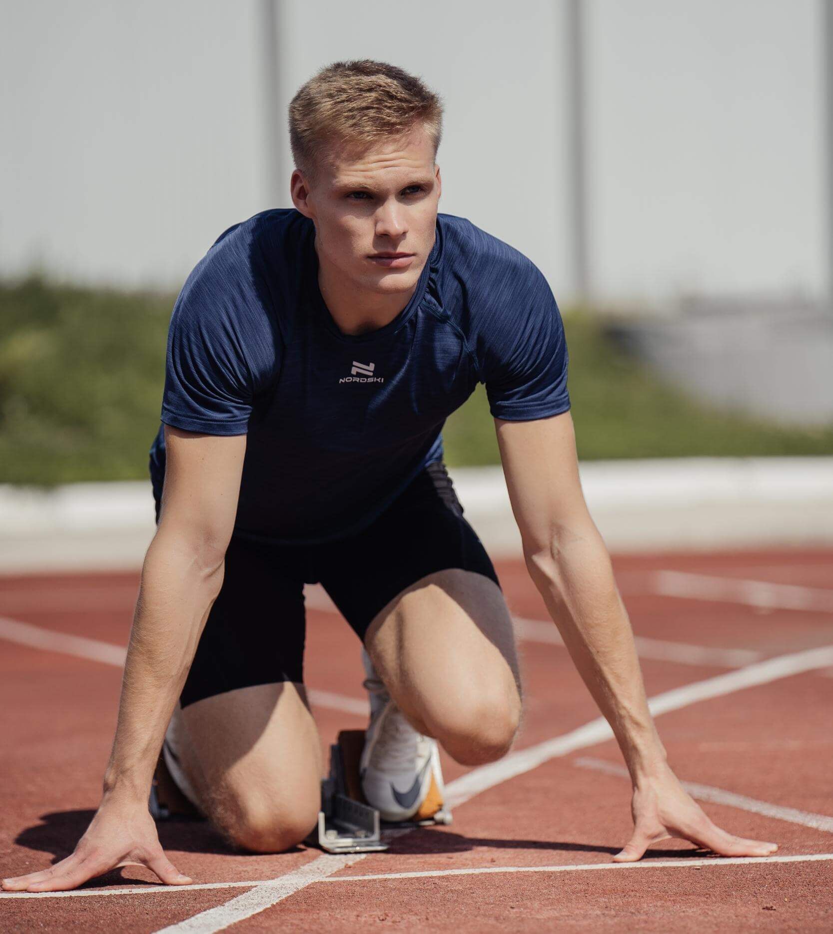 Nordski Pro футболка тренировочная мужская blue - 7