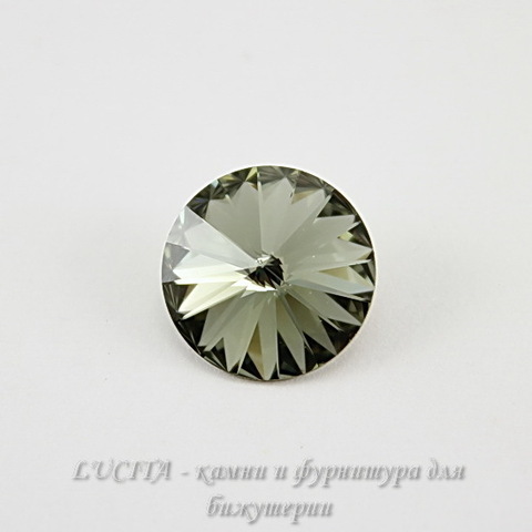 1122 Rivoli Ювелирные стразы Сваровски Black Diamond (14 мм) ()