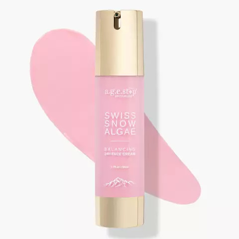 AGESTOP SWITZERLAND Swiss Snow Algae 24H Face Cream Гидробалансирующий гель-крем, 50 мл