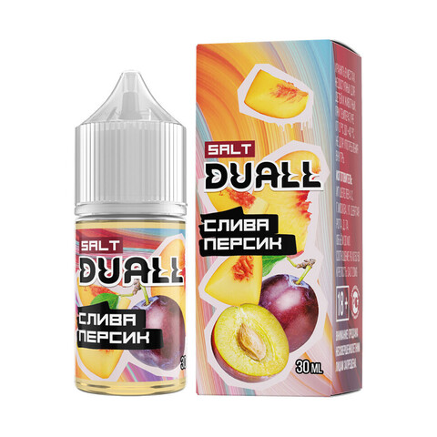 Жидкость DUALL Salt 2% HARD 30 ml - Слива Персик