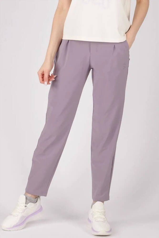 Женские брюки Anta Woven Track Pants светло-фиолетовые