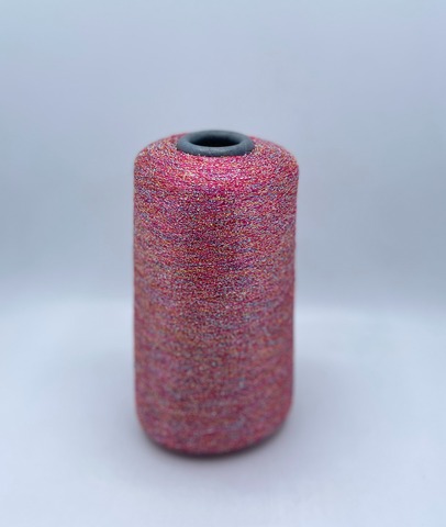 Sinflex,F180, 7500м,60% вискоза,40% люрекс,Розовый мультиколор(f36),36958