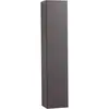 BelBagno KRAFT-1600-1A-SC-GSO Шкаф подвесной с фрезер. ручк. с торца фасада с 1 распашн. дверцей доводч.,с 2 пол-ми,универ.,330x300x1600,Темно-Серый Мат.