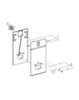GROHE Glass Cover 39374LS0 Панель с клавишей смыва для унитаза