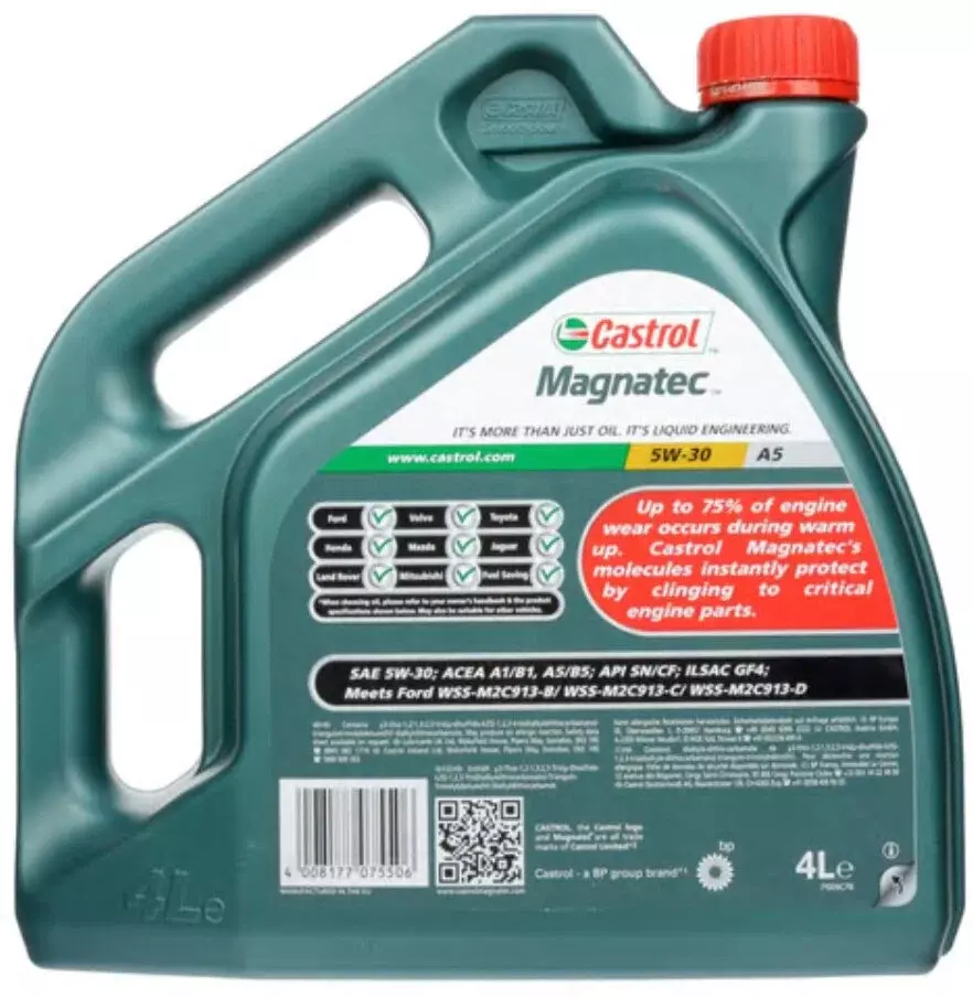 Масло моторное CASTROL Magnatec A5 5W-30 синтетическое 4 л