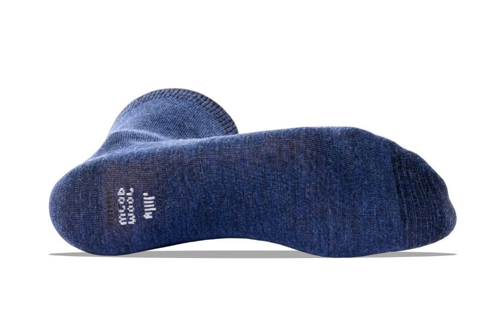 Термоноски спортивные Moretan Wool Classic синие - 3