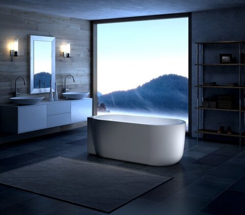 BelBagno BB11-1700R Акриловая ванна, 170x75.5, цвет: белый