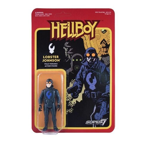 Коллекционная фигурка Super7 HellBoy: Lobster Johnson