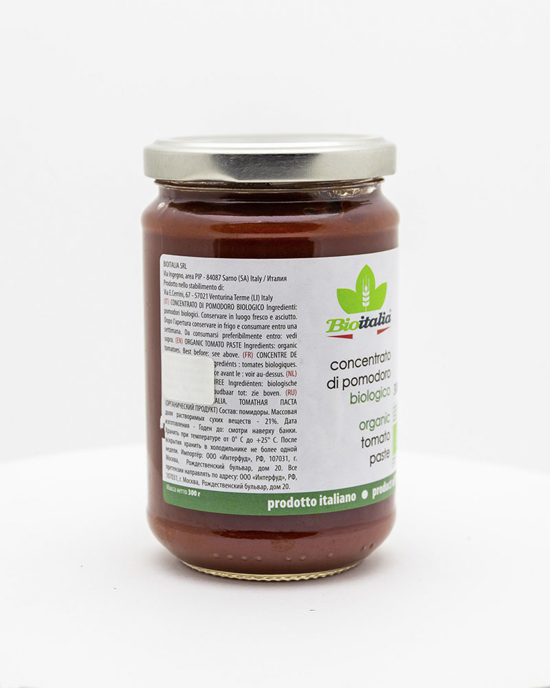 Томатная паста Bioitalia 300 г